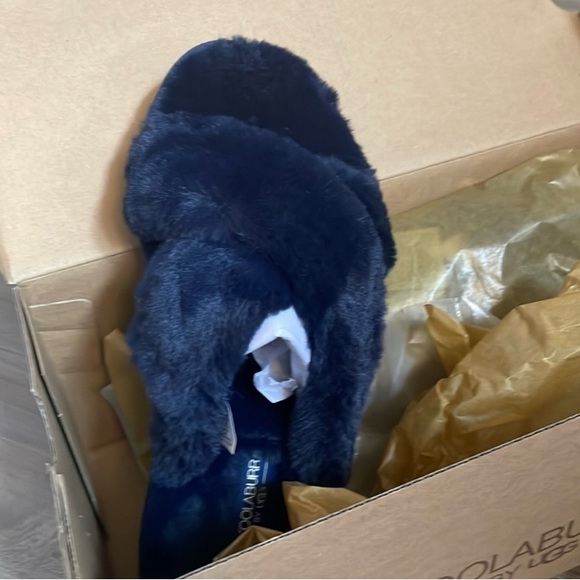 NIB Ugg Koolaburra Faux Fur Slipper Slides Size 5 - Picture 6 of 6